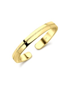 Gold Plated Classic Silver Toe Rings CTR-F02-04-GP